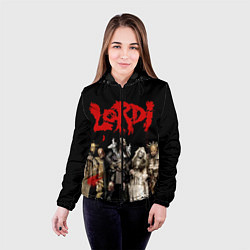 Куртка с капюшоном женская LORDI, цвет: 3D-черный — фото 2