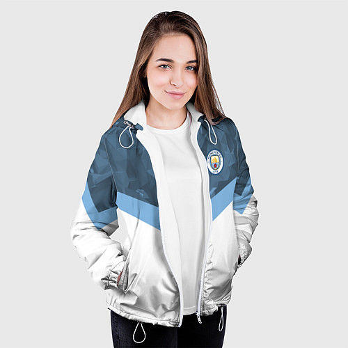 Женская куртка Manchester City FC: Sport / 3D-Белый – фото 3