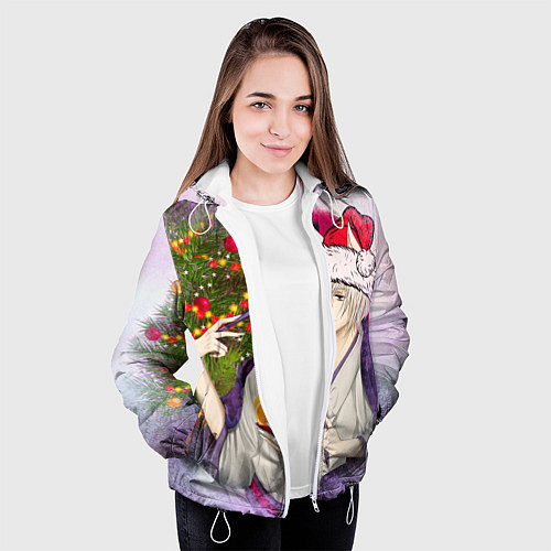 Женская куртка Kamisama Hajimemashita / 3D-Белый – фото 3