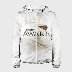 Куртка с капюшоном женская Skillet: Awake, цвет: 3D-белый