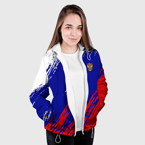 Женская куртка RUSSIA SPORT / 3D-Белый – фото 3