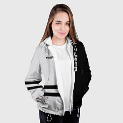 Куртка с капюшоном женская Jeep, цвет: 3D-белый — фото 2