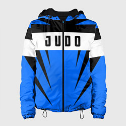 Куртка с капюшоном женская Judo Fighter, цвет: 3D-черный