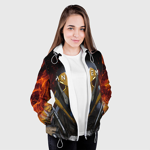 Женская куртка ANTHEM Soldier / 3D-Белый – фото 3