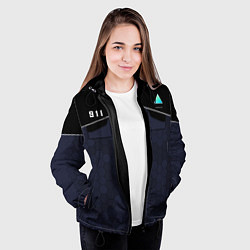 Куртка с капюшоном женская Detroit: COP 911, цвет: 3D-черный — фото 2
