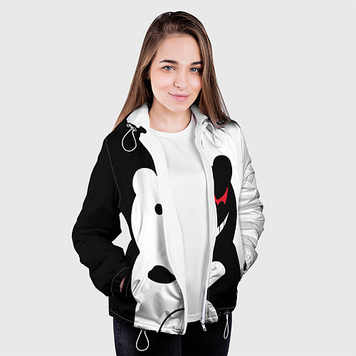 Женская куртка Monokuma Drae / 3D-Белый – фото 3
