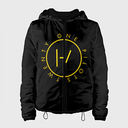 Куртка с капюшоном женская 21 Pilots: Light Logo, цвет: 3D-черный