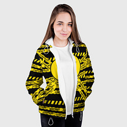 Куртка с капюшоном женская 21 Pilots: Jumpsuit, цвет: 3D-белый — фото 2