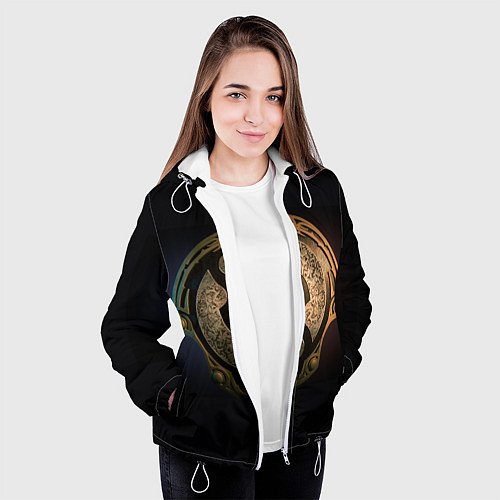 Женская куртка Bronze Aegis / 3D-Белый – фото 3
