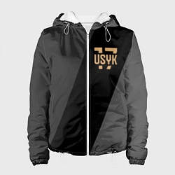 Куртка с капюшоном женская USYK 17, цвет: 3D-белый