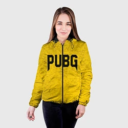 Куртка с капюшоном женская PUBG: Quake Style, цвет: 3D-черный — фото 2