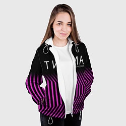 Куртка с капюшоном женская Тима Белорусских, цвет: 3D-белый — фото 2