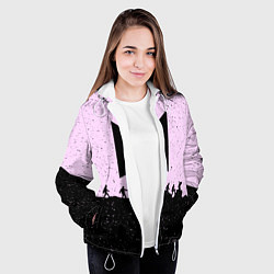 Куртка с капюшоном женская Bangtan Boys, цвет: 3D-белый — фото 2