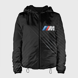 Куртка с капюшоном женская BMW, цвет: 3D-черный