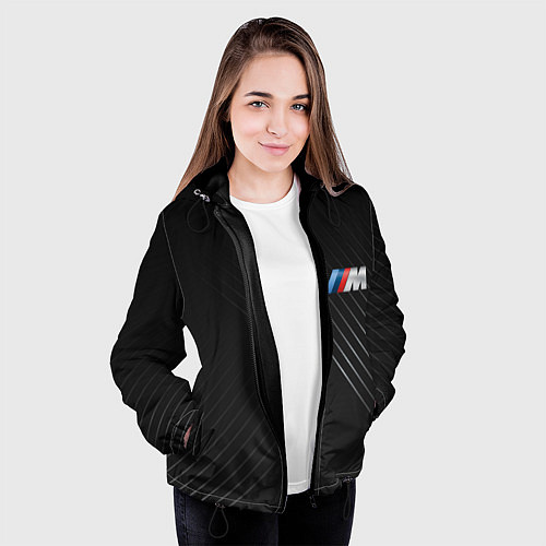 Женская куртка BMW / 3D-Черный – фото 3