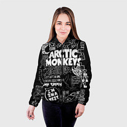 Куртка с капюшоном женская Arctic Monkeys: I'm in a Vest, цвет: 3D-черный — фото 2