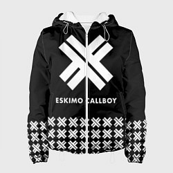 Куртка с капюшоном женская Eskimo Callboy: Cross, цвет: 3D-белый