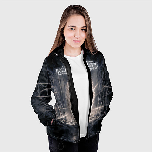 Женская куртка Hollow Knight / 3D-Черный – фото 3