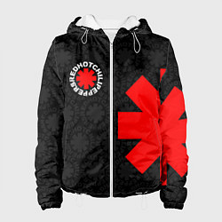 Куртка с капюшоном женская RED HOT CHILI PEPPERS, цвет: 3D-белый