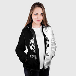 Куртка с капюшоном женская OVERLORD, цвет: 3D-черный — фото 2