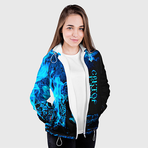 Женская куртка Сектор Газа / 3D-Белый – фото 3