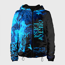 Куртка с капюшоном женская Сектор Газа, цвет: 3D-черный