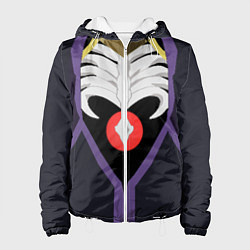 Куртка с капюшоном женская Overlord Momonga, цвет: 3D-белый