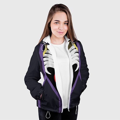 Женская куртка Overlord Momonga / 3D-Белый – фото 3