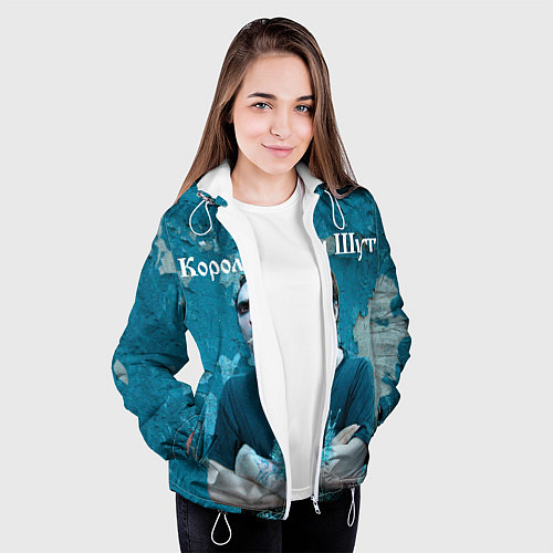 Женская куртка Король и Шут / 3D-Белый – фото 3