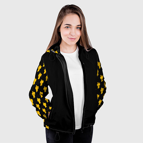 Женская куртка BILLIE EILISH / 3D-Черный – фото 3