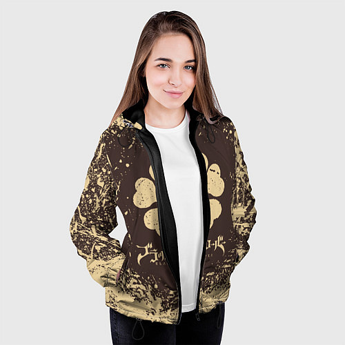 Женская куртка ЧЁРНЫЙ КЛЕВЕР / 3D-Черный – фото 3