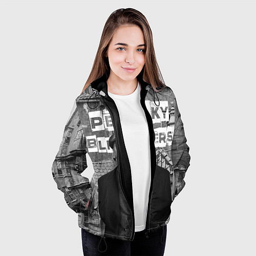 Женская куртка Peaky Blinders / 3D-Черный – фото 3