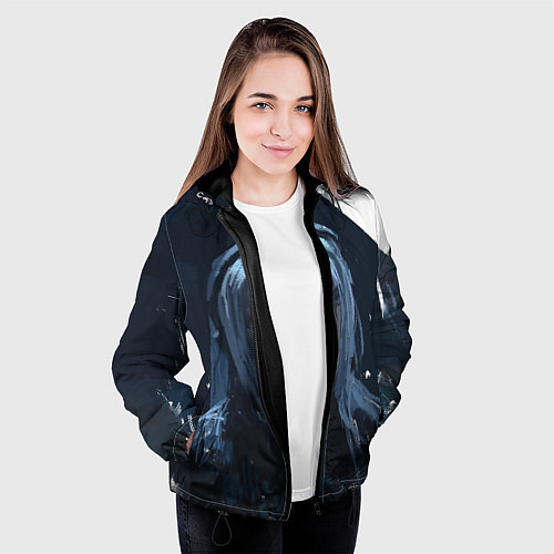 Женская куртка Billie Eilish: Love / 3D-Черный – фото 3