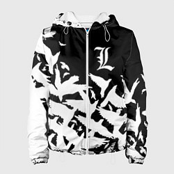 Куртка с капюшоном женская L flying birds, цвет: 3D-белый