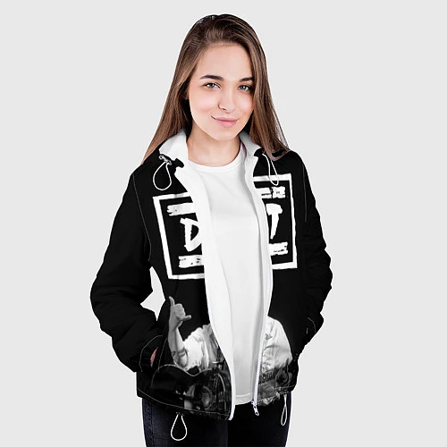 Женская куртка ДДТ / 3D-Белый – фото 3