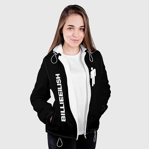 Женская куртка BILLIE EILISH / 3D-Белый – фото 3