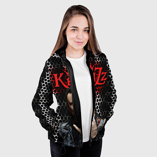 Женская куртка Князь Анархия спина / 3D-Черный – фото 3
