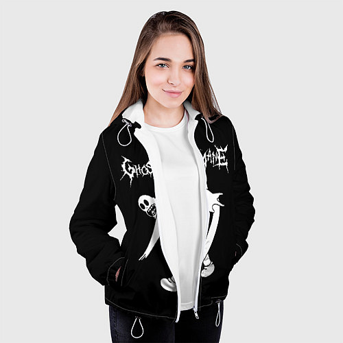 Женская куртка GHOSTEMANE / 3D-Белый – фото 3