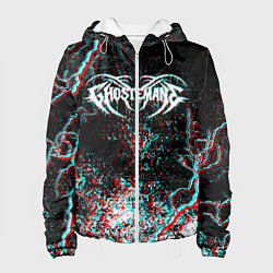 Куртка с капюшоном женская GHOSTEMANE, цвет: 3D-белый