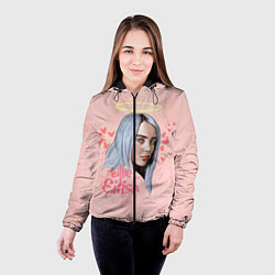 Куртка с капюшоном женская Billie Eilish, цвет: 3D-черный — фото 2