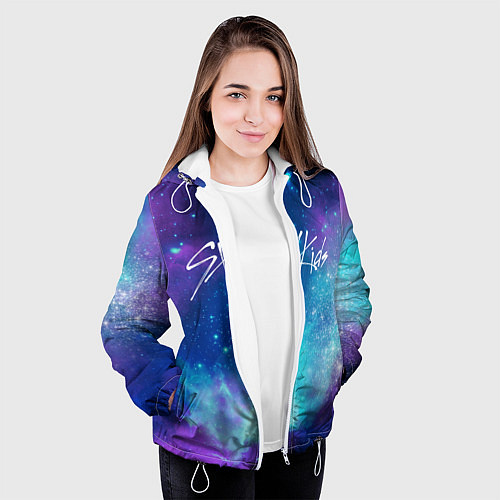 Женская куртка STRAY KIDS / 3D-Белый – фото 3