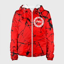 Куртка с капюшоном женская STRAY KIDS, цвет: 3D-белый