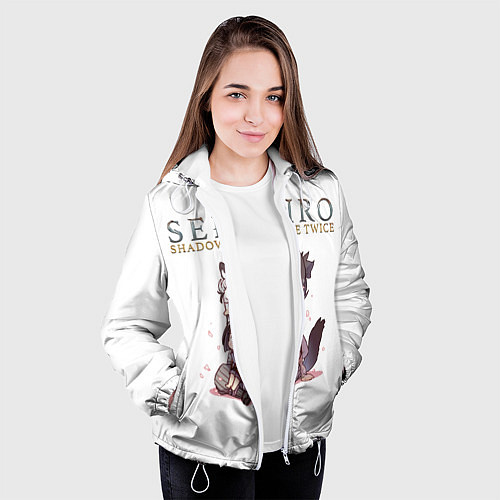 Женская куртка Sekiro:Shadows Die Twice / 3D-Белый – фото 3