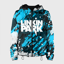 Куртка с капюшоном женская Linkin Park, цвет: 3D-черный