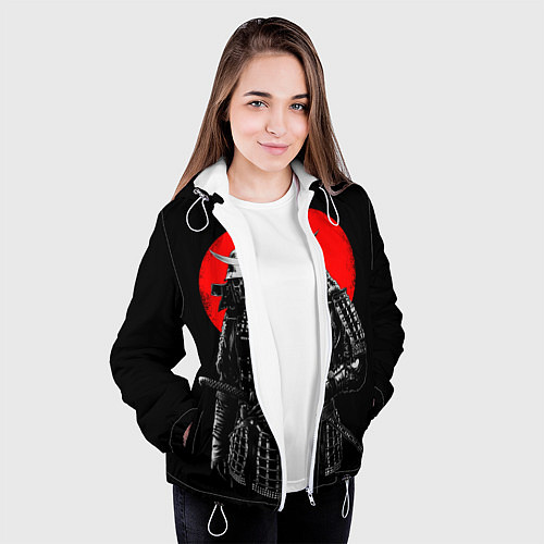 Женская куртка Самурай / 3D-Белый – фото 3