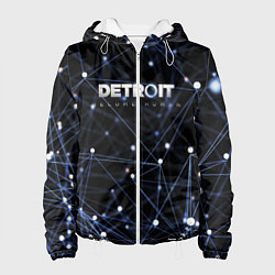 Куртка с капюшоном женская Detroit:Become Human Exclusive, цвет: 3D-белый