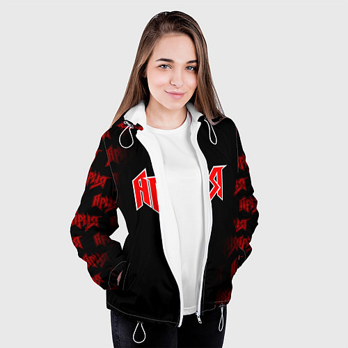 Женская куртка АРИЯ / 3D-Белый – фото 3