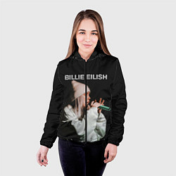 Куртка с капюшоном женская BILLIE EILISH, цвет: 3D-черный — фото 2