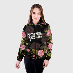 Куртка с капюшоном женская My Chemical Romance, цвет: 3D-черный — фото 2