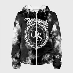 Куртка с капюшоном женская Whitesnake, цвет: 3D-белый